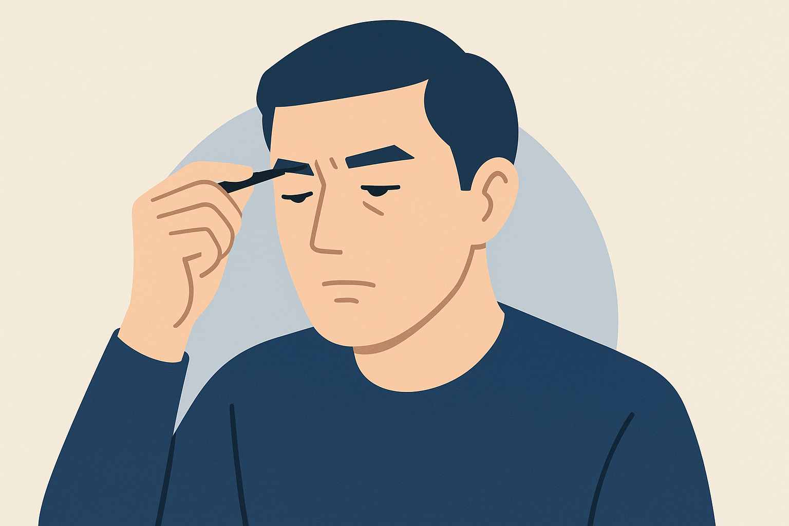 40代男性 眉毛 整え方ってどうする?