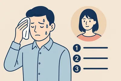 汗かきの男性でも清潔感は作れる！女性が見ている３つのポイントとは？