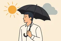 男性の猛暑対策の新常識！男性用日傘が売れてる理由とメリット