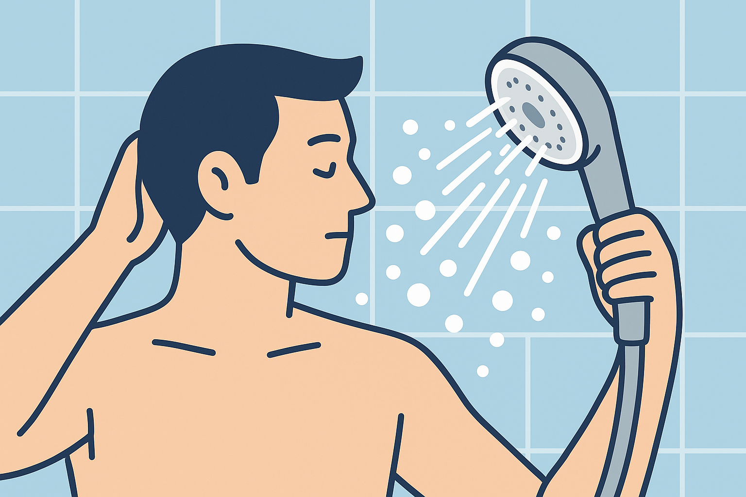 男性 ナノバブルシャワーヘッドって必要ある?