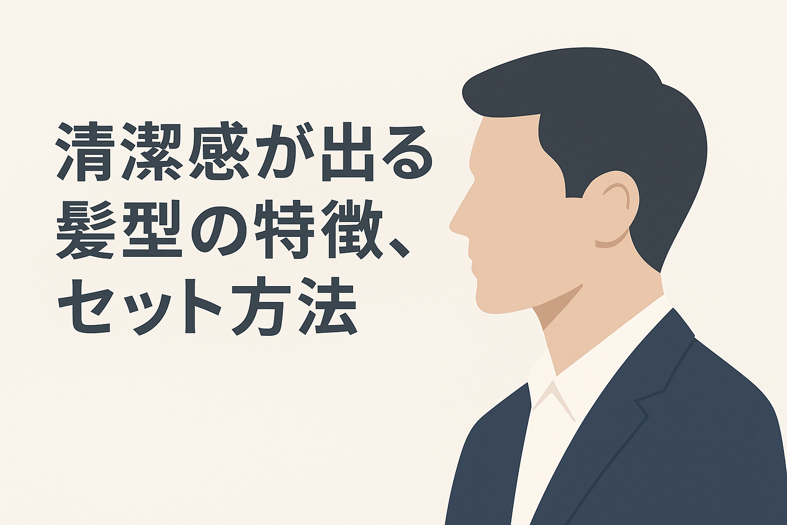 なぜ「眉・耳・襟足・ツヤ」で清潔感が決まるのか？