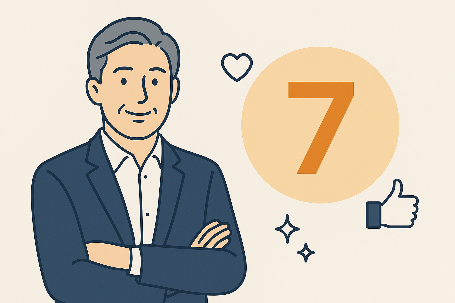 好印象につながる理由は7つあります