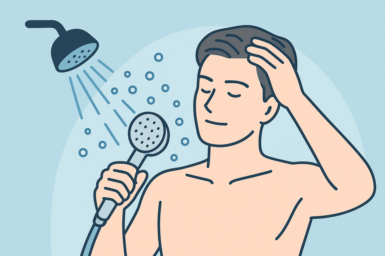 男性のナノバブルシャワーヘッドは「頭皮・ニオイ・水圧」の相性で選ぶのが近道です